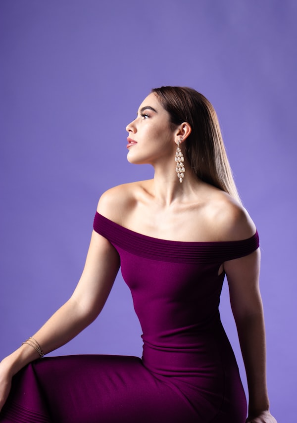 Silk Evening Dress